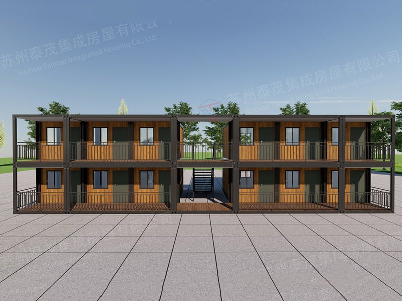 Filippinsk hotellstil hurtigmontert containerrom