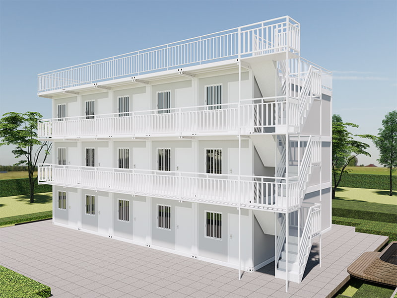Vietnam Homestay Building Hurtigmontert containerrom
