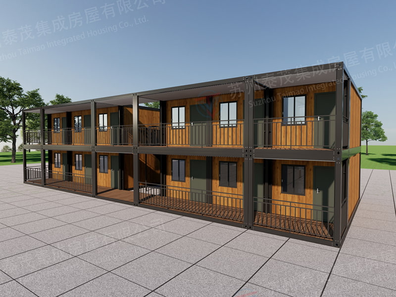 Filippinsk hotellstil hurtigmontert containerrom