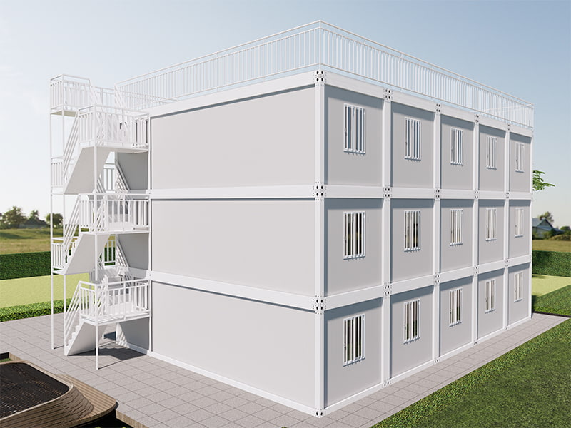 Vietnam Homestay Building Hurtigmontert containerrom