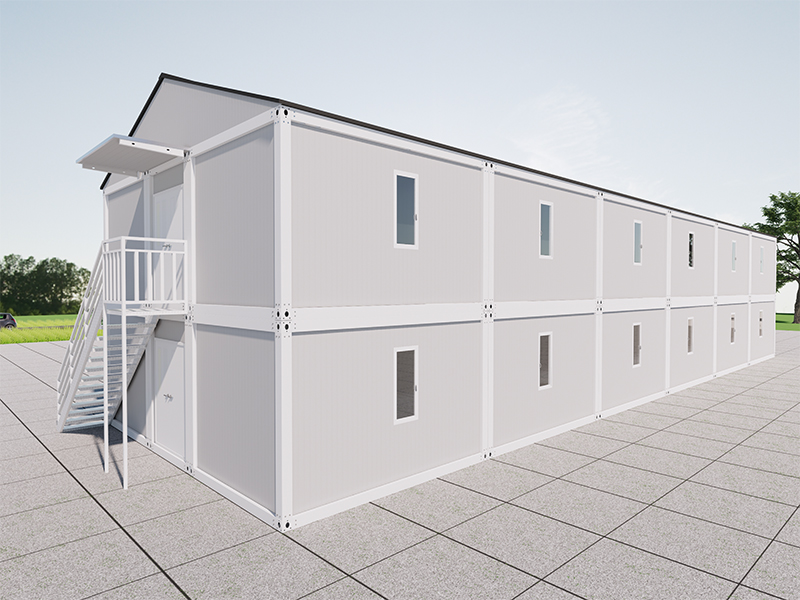 Koreansk ansatt sovesal Quick Shared Container Room