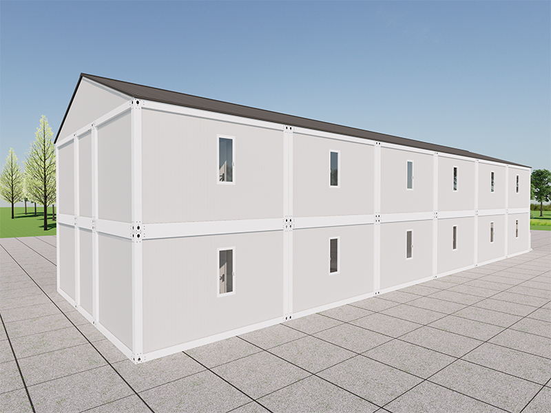 Koreansk ansatt sovesal Quick Shared Container Room