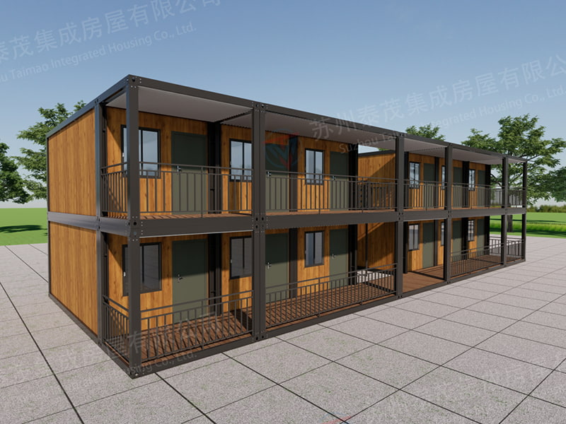 Filippinsk hotellstil hurtigmontert containerrom