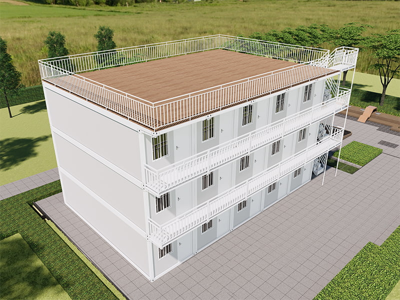 Vietnam Homestay Building Hurtigmontert containerrom