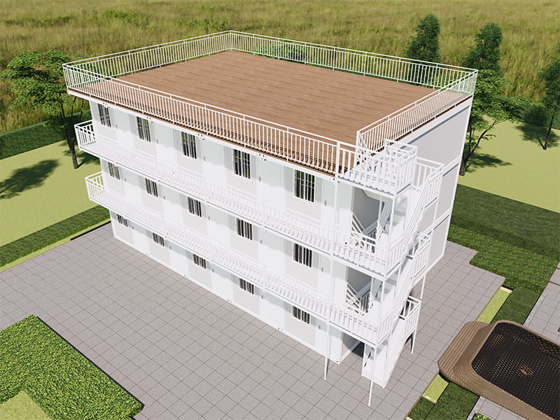 Vietnam Homestay Building Hurtigmontert containerrom