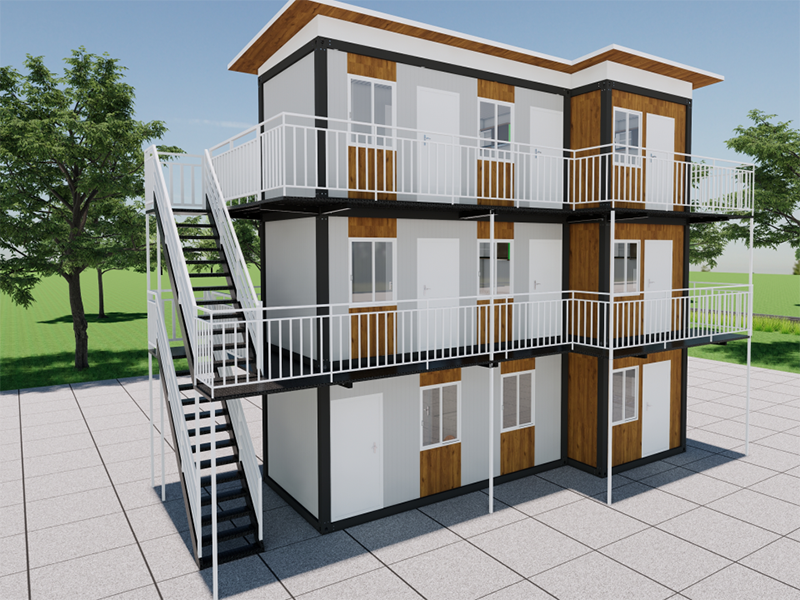 Malaysia selvbygget hurtigmontert containerhus